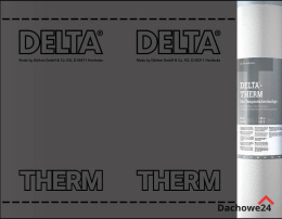 Membrana Dachowa DELTA®- THERM PLUS 220 g/m²