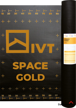 Membrana Dachowa IVT SPACE GOLD 270g/m² podwójny pasek klejący