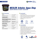 Szpachla dekarska NEXLER ARBOLEX Aqua Stop 1 kg